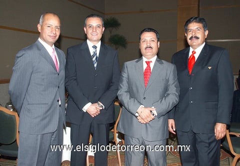 07012010 Tomás Galván, Juan Arturo García, Sergio García y Ramón Gutiérrez.