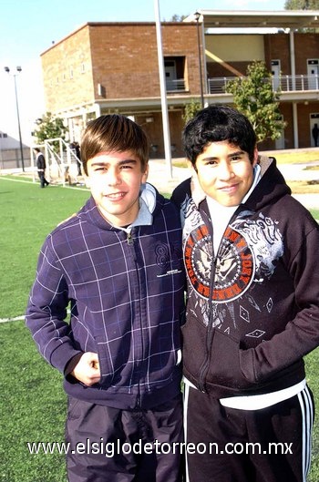 12012010 Amigos. Axel Roberto Cuypers y Édgar de la Rosa.