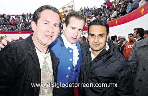 17012010 Elías González, Arturo Gilio y Jorge Mata.