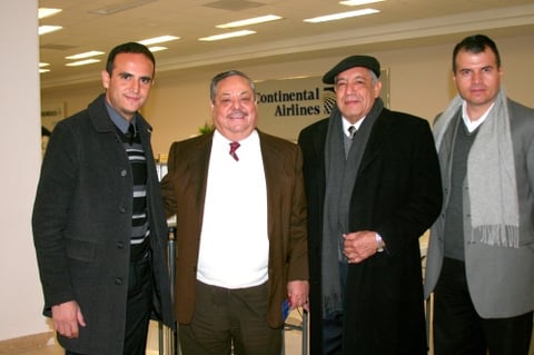 Distrito Federal. Rodolfo Silva despidió a don Roberto Rodríguez, Rodolfo Silva y Salvador Barbalena.