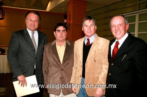 20012010 Fernando Marroquín, Gerarado Martín, Pedro Madero y Javier Ramos.
