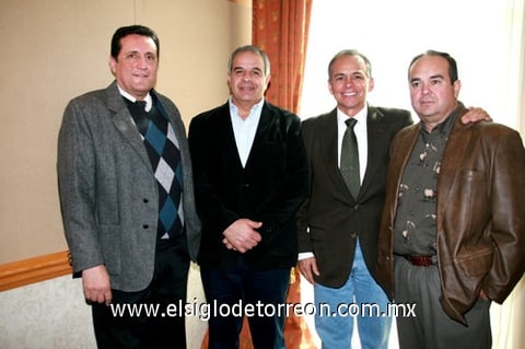 20012010 Germán González, Félix Giacomán, Jorge Díaz y Eduardo Garza.