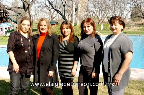 30012010 Tere, Lupita, Carmelita, Juanita y Lupita.