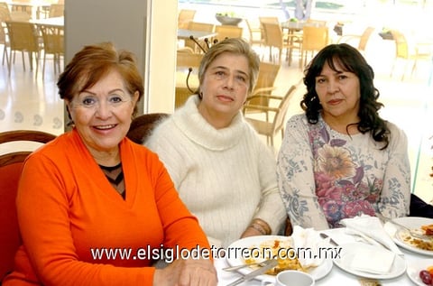30012010 Amparo Cerda, Ludivina Galván y Elena de Rangel. EL SIGLO DE TORREÓN/ÉRICK SOTOMAYOR