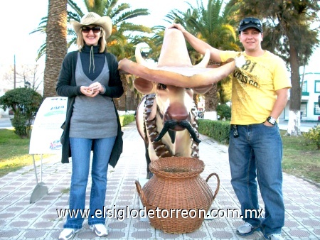 De visita en Torreón fotografía enviada por Aaron Puebla.