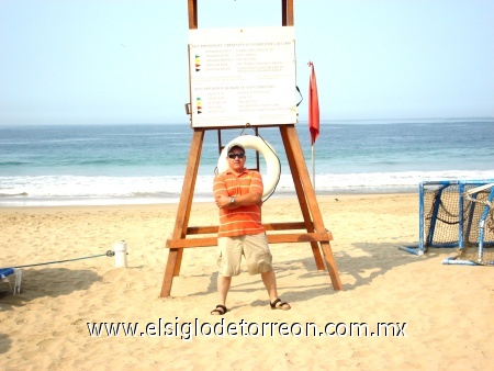 Vacaciones en Ixtapa Zihuatanejo, mayo/ 15/ 2009 Manuel Salas García.