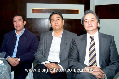 01022010 José Posada, Francisco Gallegos y José Alberto Mota.