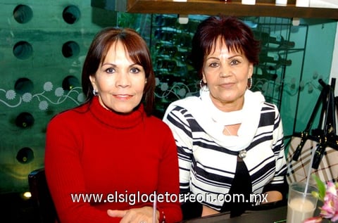 08022010 Invitadas. Lili, Mary, Verónica y Guadalupe.