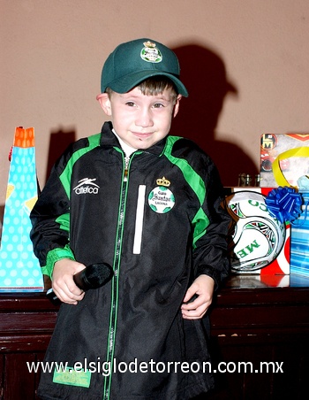 08022010  Javier Emiliano Valenzuela Borroel festejó su sexto cumpleaños.