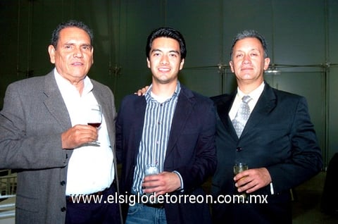 07022010 Juan Seceña, José Carlos Escalante y José Escalante.