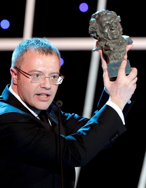 El director Daniel Monzón obtuvo el galardón a la Mejor Dirección, por la película 'Celda 211'.