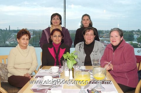21022010 Dalinda Ornelas, Silvia Garza, Evita Peña, Gloria Ávalos, Lety Orozco y Queta Ruelas.