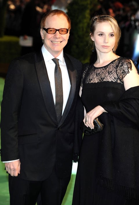 El compositor estadounidense Danny Elfman asistío junto a su hija.