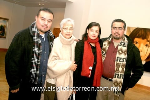 27022010 Alfredo Cortés, Ofelia Rodríguez, Marisol y Félix Cortés.