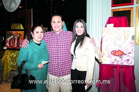 28022010 Tania Madrigal, Jorge Mercado y Lupita Ruiz Mercado.