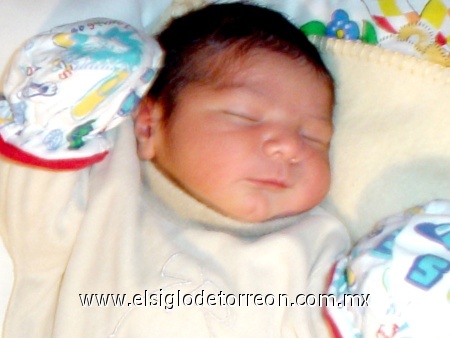Ali Amet a 5 dias de nacido. Enviada por Lucero Amet.