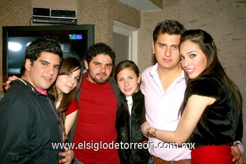 03032010 Rodolfo y Daniela, Ricardo y Lily, Mariana Triana y Mariano Chacón.