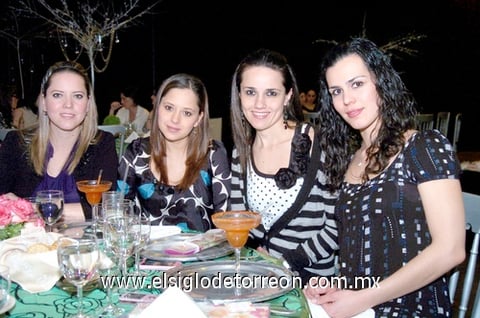 03032010 Invitadas. Elena, Nora, Susy y Malú.