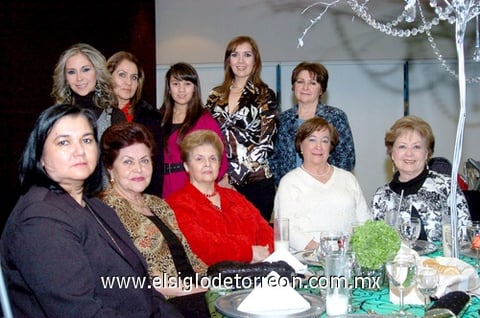 03032010 Elenita de Álvarez, Concha de Arias, Marisa Álvarez, Carmelita de López, Arminda, Odila, Mony López, Alicia de Padilla, Yolanda de Galván y Érika de Álvarez. EL SIGLO DE TORREÓN/JESÚS HERNÁNDEZ