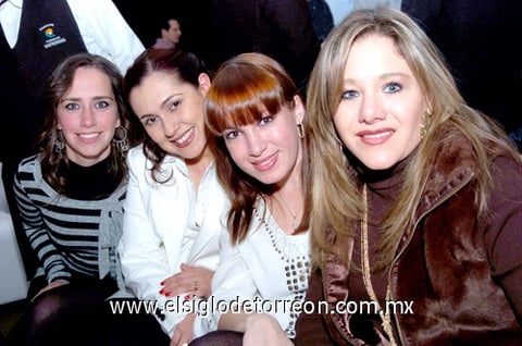 07032010 Lizette de Helguera, Lizeth de Solís, Claudia de Pérez y Ana Cris de Mery.