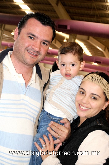 07032010 Joche Samaniego, Santiago y Laura Samaniego.