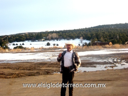 Alburqueque Nuevo México, 2 de marzo 2010, Gerardo García de viaje por Nuevo México. Enviada por Isabel García.