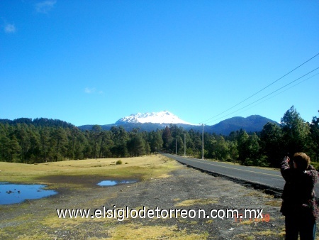 Panoramica del Nevado de Toluca enero 2010. Enviada por Gerardo Romero Rivero.