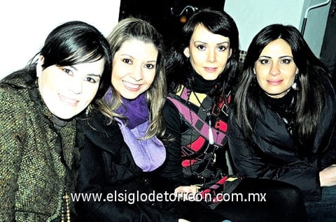 Analú Aranzábal, Katia Ruiz, Liliana Quintero e Isabel Máynez.