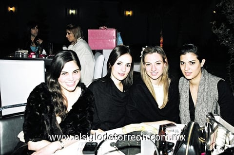 Sory, Catalina, Marygaby y Lorena.