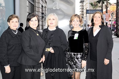 Luis Alonso Garza, Adriana Gallegos, Carlos Sáenz, Maribel Fernández, Miguel Martínez y Monserrat Vázquez. Martha de Pérez, Ama Rosa de Campos, Katy de Madero, Tere de Cantú y Chacha de Salmón.