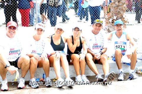 Guillermo Sánchez, Laura Fernández, Cecilia Liceaga, Carmen García, Alejandro Martínez y Carlos Cervantes, procedentes de León, Guanajuato.