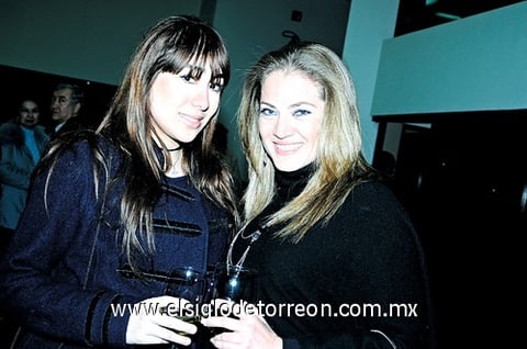 Carolina Sada y Ara Corrales.