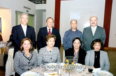 14032010 Federico López,  Josefina de López, Carlos Jalife, Susana de Jalife, Salvador Jalife, Marypaz de Jalife, Héctor y Tere Guerrero.