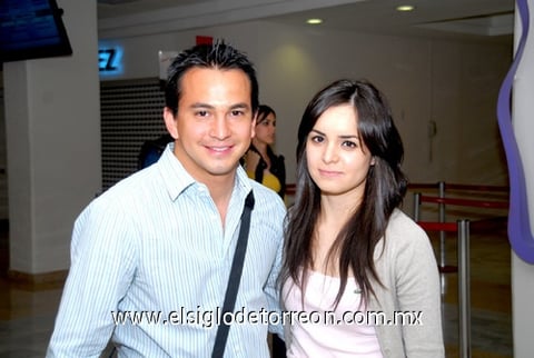 17032010 México. Armando González y Alejandra Abdo.