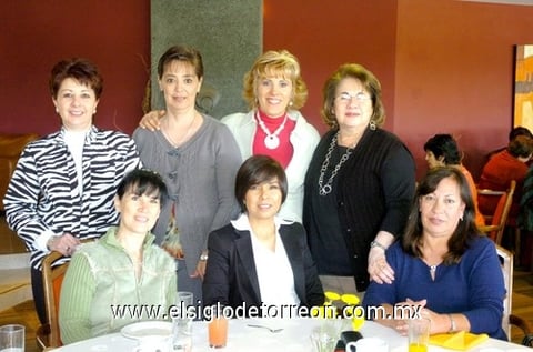 18032010 Pily, Ana Luisa, Paty, Dora, Lorena, Claudia y Yolanda.