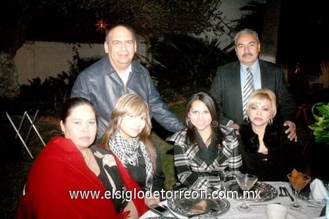 20032010 Juan Javier Jiménez, Alma Rosa Castillo, Javier Jiménez, Diana López de Jiménez, Jorge Jiménez y Diana y Salma Jiménez.