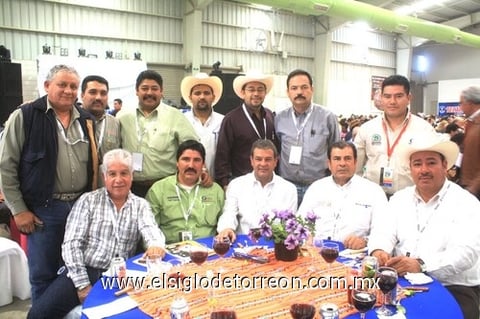 21032010 Arturo López, Erasto Hernández, Víctor Páez Hernández, Luis Alonso Villarreal, Nicolás Alcántar, Roberto Sada y José Juan Longoria.