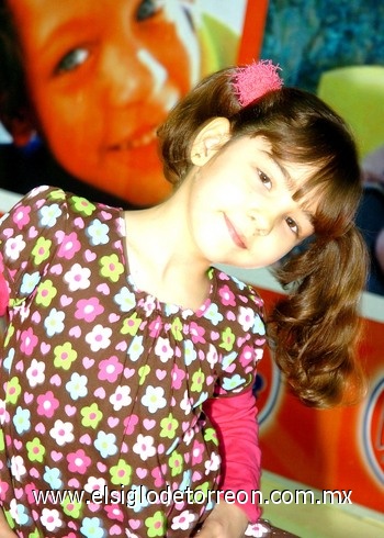 21032010 Andrea Manuela Fernández Silveyra cumplió siete años de edad y fue festejada por sus papás, Cristina Silveyra y Manolo Fernández.