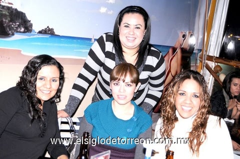 23032010 Elena Martínez, Edith Herrera, Patricia Bernal y Alicia Escárcega.