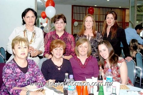 24032010 Magaly, Ana Isabel, Marina, Mariana, Blanca, Laura, Barby y Belén.