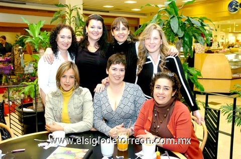 25032010 Carmelita Monárrez, Dora Muñoz, Itel López, Claudia Lerma, Mónica Amoros, Gany González y Aurora Tenorio. EL SIGLO DE TORREÓN/ÉRICK SOTOMAYOR