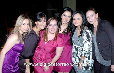 28032010 Invitadas. Ana Corona, Tita Corona, Priscila García, Ana Laura García, Norma Juárez y Lorena Gutiérrez.