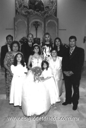28032010 Srita. Dolores Eleonor Alcalá Ibarra, el día que festejó sus quince años.