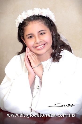 28032010 Ana Sofía Verdeja Mendoza realizó su Primera Comunión en la parroquia de San Pedro Apóstol el sábado 13 de marzo de 2010.- Studio R. Sosa