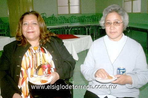 01042010 Ana María Ovalle Martínez y Gloria Miranda.