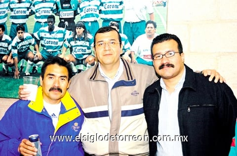 03042010 Guillermo Luna, Agustín Pérez y Rafael Sánchez.