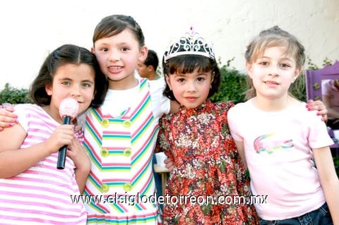 Mariana Alcázar, Ana Ceci Rodríguez, Sofía Votta y Luisa Villarreal.