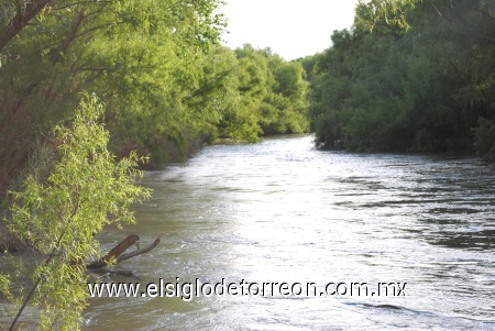 Envío foto del Río Nazas, sobre Nazas, Durango. Majestuoso no enviada por Alberto Juárez Castro.