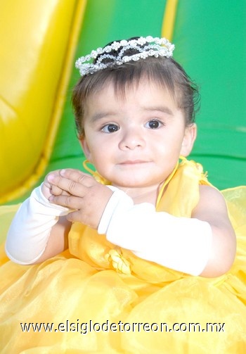 13042010 Gema Saraí Bringas Soto, en su primer cumpleaños.