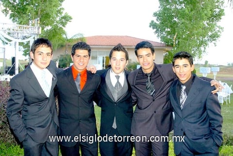 16042010 Ángel Medina, Tomás López, Ernesto Sanchezviesca, David Facio y Fernando Vega.